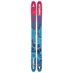 Atomic Bent Chetler 110 Skis 2026 - A pair of skis with a predominantly black base and white accents, featuring a distinctive logo on the top sheet near the tip.