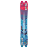 Atomic Bent Chetler 110 Skis 2026 - A pair of skis with a predominantly black base and white accents, featuring a distinctive logo on the top sheet near the tip.