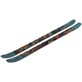 Atomic Bent Chetler 90 Skis 2026 - A pair of skis with a brown and black base, featuring a distinctive red stripe along their length.