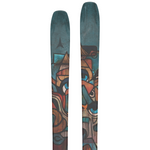 Atomic Bent Chetler 90 Skis 2026 - A pair of skis with a blue top and brown bottom, featuring a black logo on the tip.