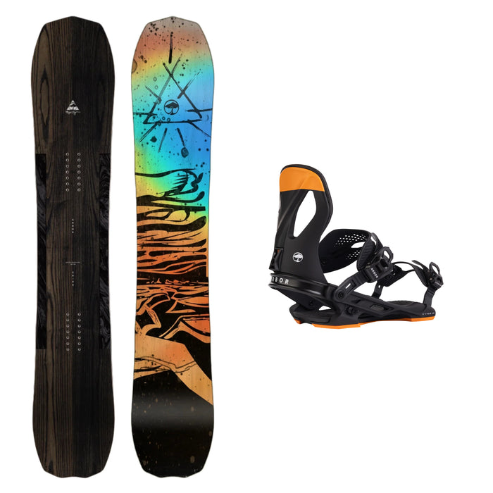 Arbor Bryan Iguchi Pro Camber with Arbor Cypress Snowboard Binding 2025