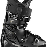 Atomic Women's Hawx Ultra 115 RS Ski Boot 2024 - Black ski boot with white lettering and a silver buckle on the side.