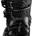 Atomic Women's Hawx Ultra 115 RS Ski Boot 2024 - Black ski boot with a textured pattern on the upper cuff and a silver buckle.