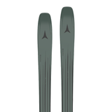 Atomic Maverick 96 CTI Skis 2026 - Dark green skis with a black logo on top, featuring a triangular shape and parallel lines running down the sides.