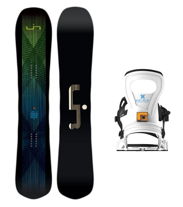 Lib Tech Cygnus BM Snowboard with Bent Metal Women's Beam Snowboard Binding 2025