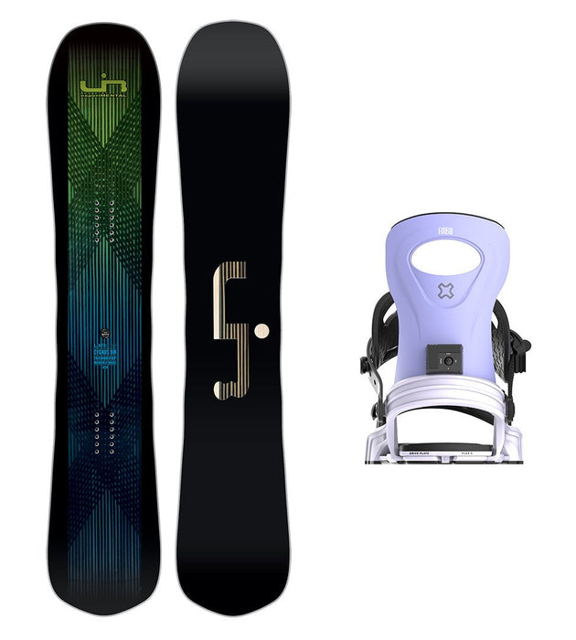 Lib Tech Cygnus BM Snowboard with Bent Metal Women's Metta Snowboard Binding 2025