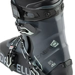 Dalbello Women's Cabrio LV 85 W 3D Wrap Ski Boot 2026 - Black ski boot with white logo and silver hardware.