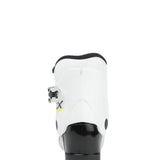 Dalbello Kid's CX 1.0 Cabrio GW Ski Boots 2026 - White ski boots with yellow accents and a black sole.