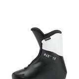 Dalbello Kid's CX 1.0 Cabrio GW Ski Boots 2026 - Black ski boots with white accents and a black strap on top.