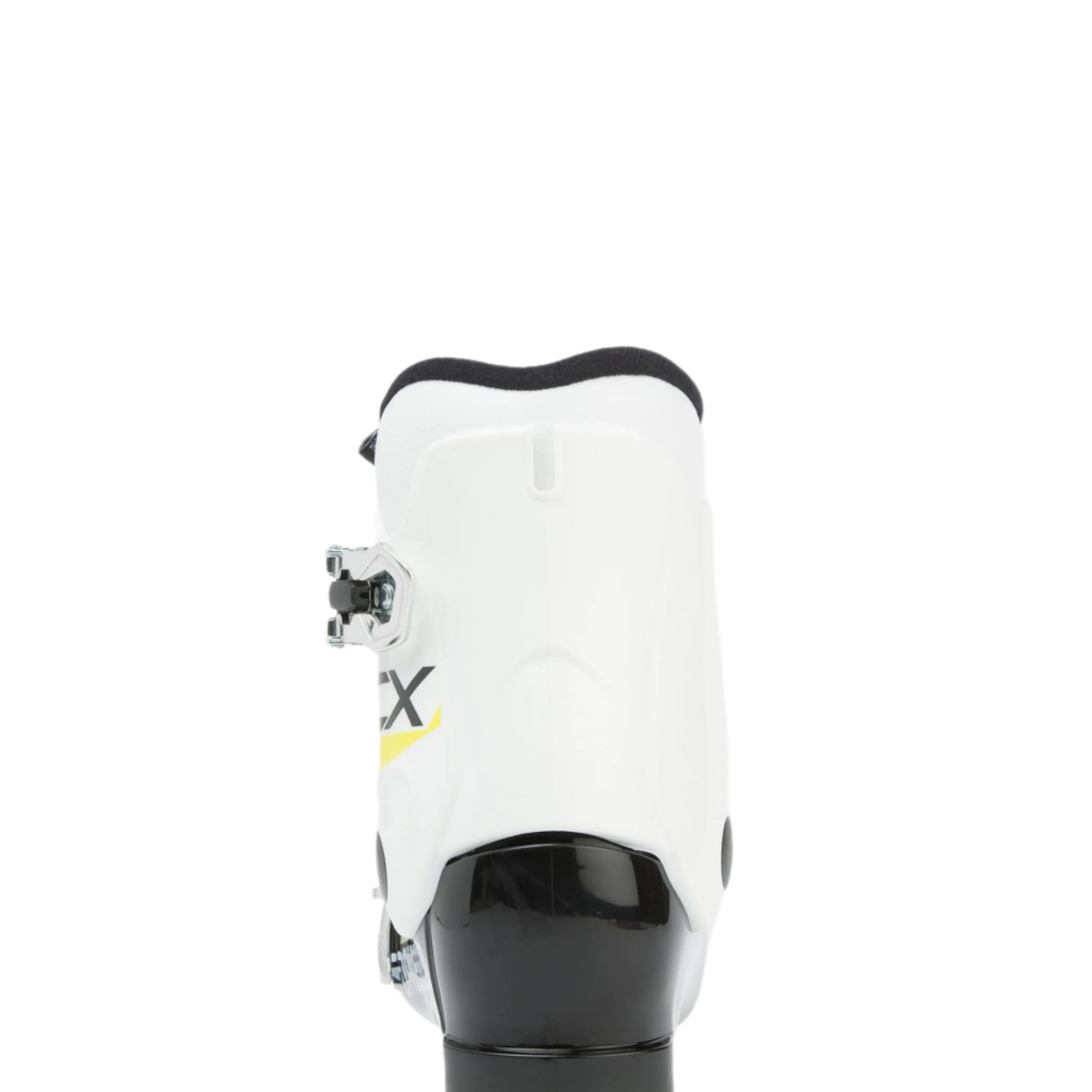 Dalbello Kid's CX 2.0 Cabrio GW Ski Boots 2026 - White ski boots with black trim and yellow accents.