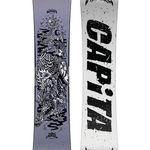 CAPITA - Dark Horse Snowboard 2026 is shown in a light gray color with black lettering and graphics.
