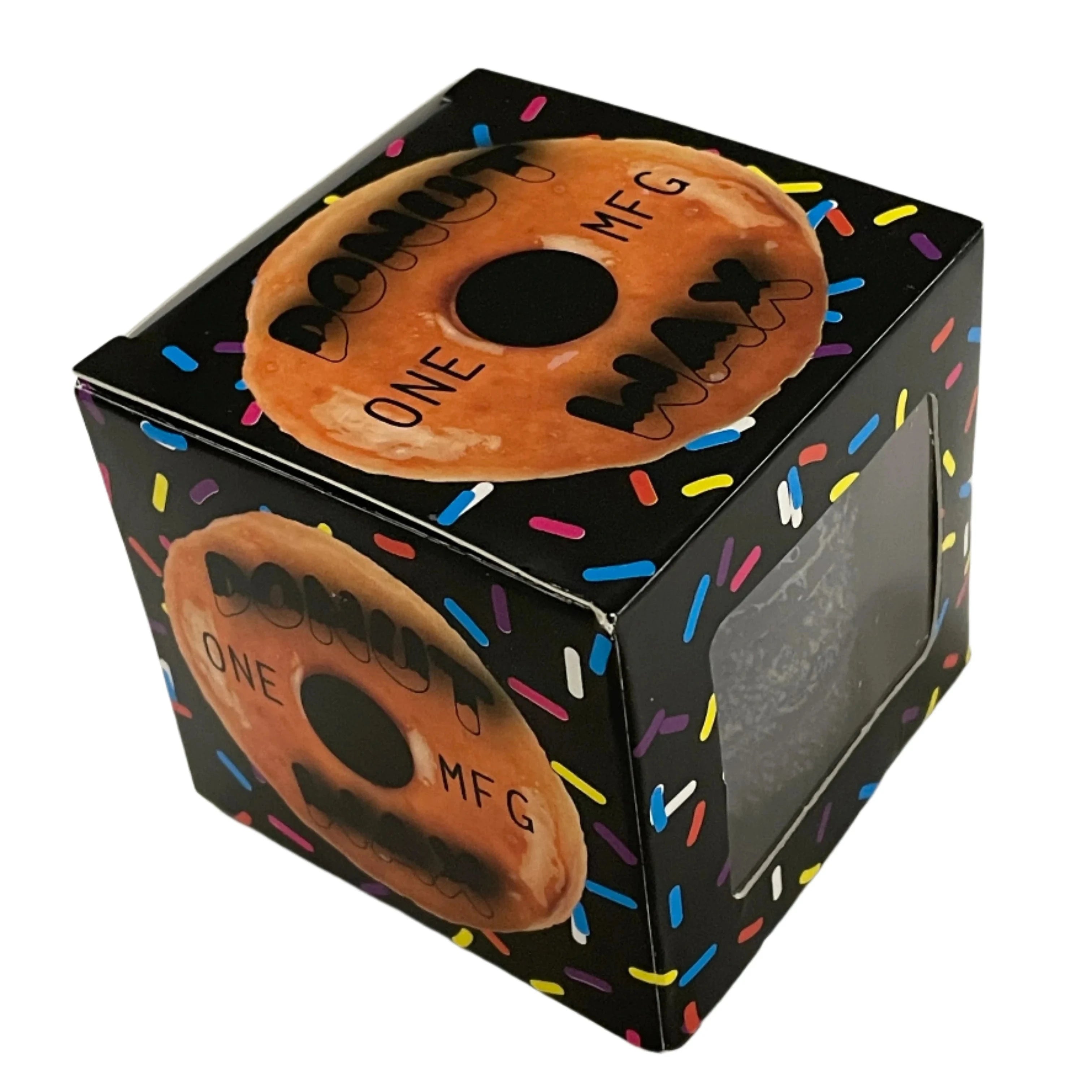 Oneball Shape Shifter Donuts Wax 2025 - A box of wax for ski and snowboard edges, featuring a donut design on its packaging.