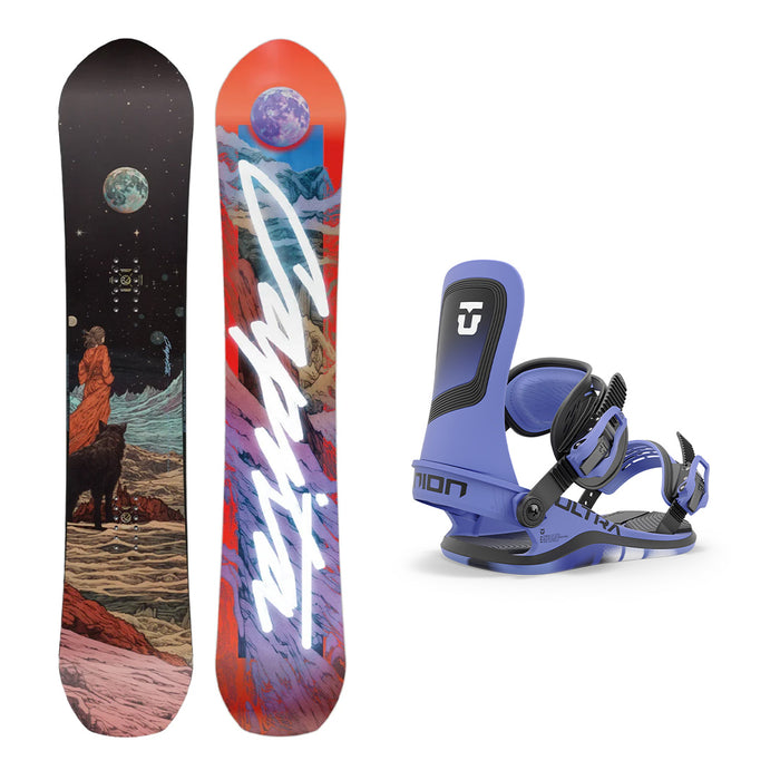 CAPiTA The Equalizer Women's Snowboard with Union Women's Ultra Snowboard Binding 2025