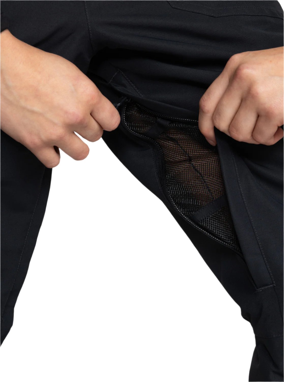 Roxy Women's Rideout Insulated Bib Pant 2025 - Black bib pant with quilted pattern and white stitching on black waistband.