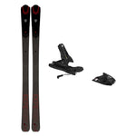 USED - Rossignol Experience 86Ti with SPX12 - A pair of skis and bindings, featuring a black base color with red accents on the top sheet.