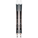 Dynafit - Tigard 97 Flat Skis 2025 with black and white color scheme, featuring a distinctive Dynafit logo on top of each ski.