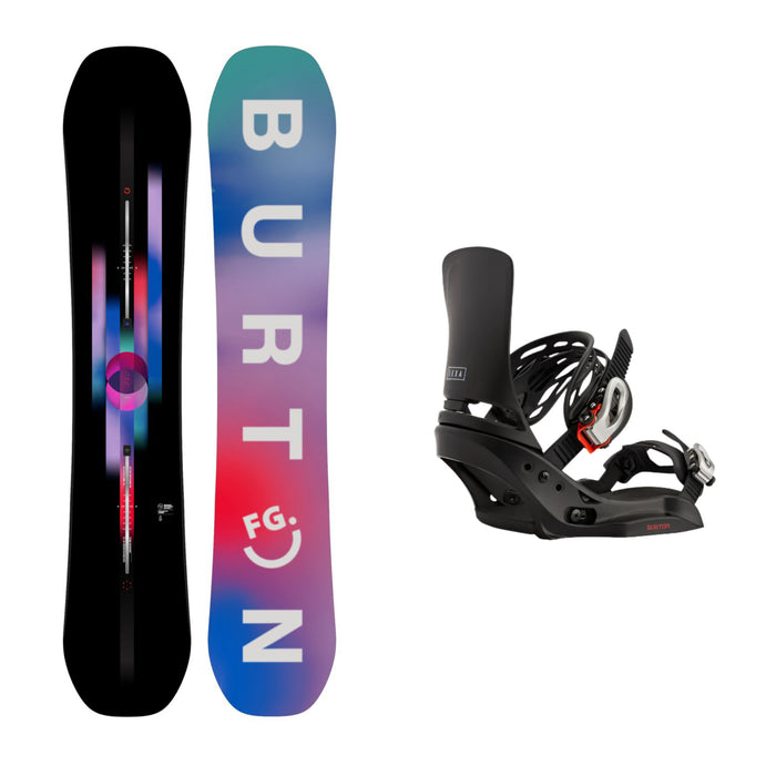 Burton Feelgood Snowboard with Burton Lexa EST Binding 2025