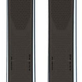 Rossignol Experience 86Ti Skis 2022 - Black skis with red and white lettering on top.