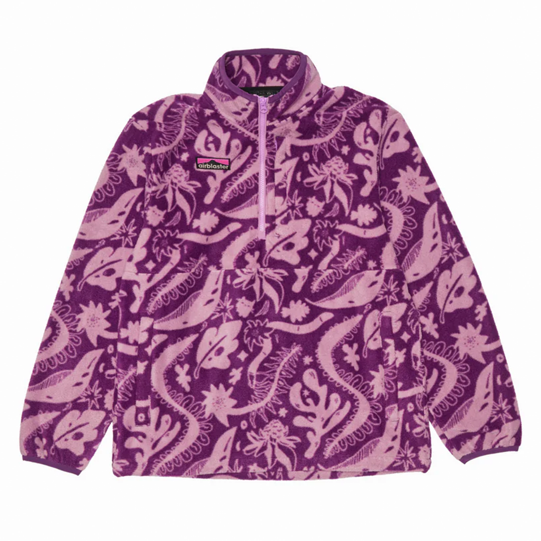 Airblaster Fleece Half Zip Pullover 2026 | 280g Brushed Pullover
