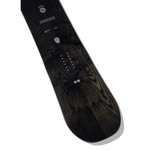 Arbor Formula Snowboard 2026 - A black snowboard with white lettering, featuring a globe logo and the word "FORMULA" on top of it.