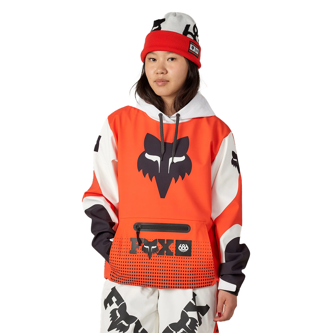 686 Women's Fox Racing 97 Waterproof Hoody 2026 | Women's Snow 686 Women's Fox Racing 97 Waterproof Hoody 2026 | Women's Snow