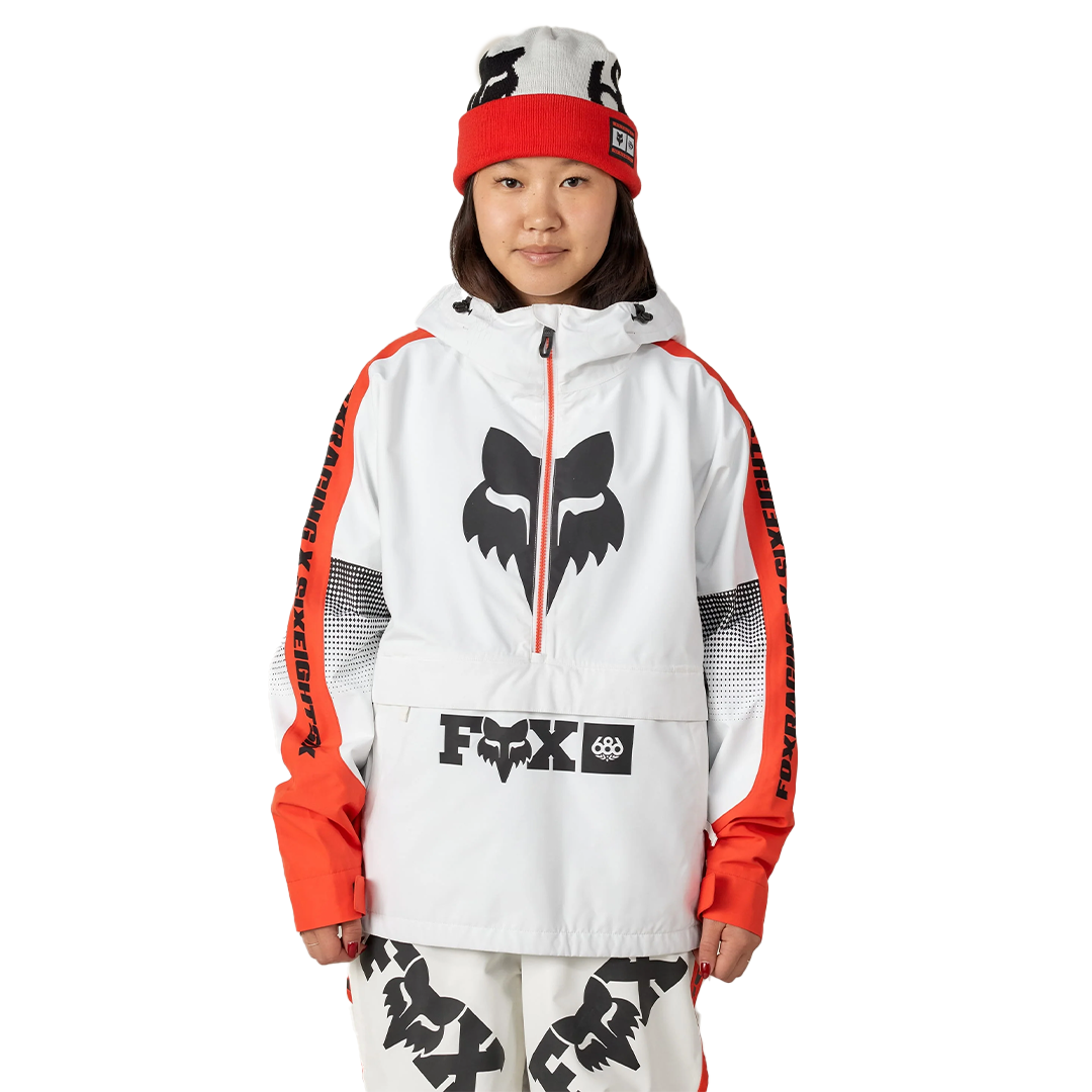 686 Women's Fox Racing Shell Anorak 2026 | 10K Waterproof Snow