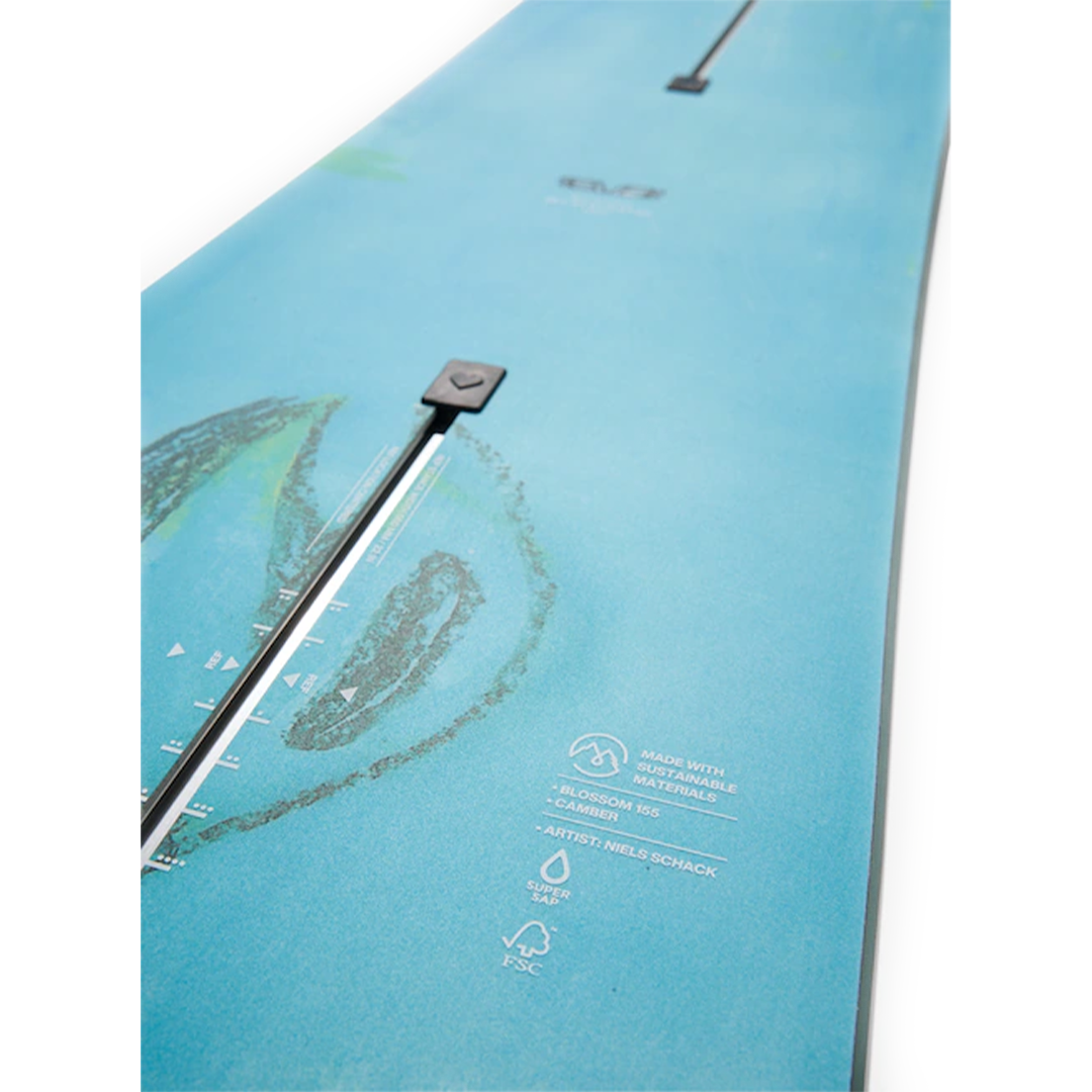 Burton Blossom Snowboard 2026 | True Twin Camber for Park Burton Blossom Snowboard 2026 | True Twin Camber for Park