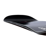 Lib Tech Women's Dynamiss Snowboard 2026 - A black snowboard with a subtle white pattern on its top surface.