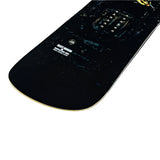 Lib Tech Skate Banana Snowboard 2026 - A black snowboard with a yellow stripe along its bottom edge.