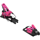 Salomon Strive 14 Multinorm Ski Bindings - Black ski bindings with silver hardware and a blue logo on the top plate.