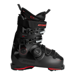 Atomic Hawx Prime 100 BOA - Black ski boots with red accents and a black BOA dial on the side.