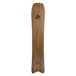 Jones Hovercraft 2.0 Snowboard 2025 - A brown snowboard with a black logo featuring three mountain peaks at the top.