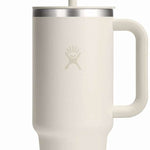 Hydro Flask 40oz All Around Travel Tumbler - A large, insulated tumbler with a screw-on lid and straw.