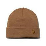 Stance Kama Merino Wool Beanie 2024 - A tan beanie with a small gold logo on the front.