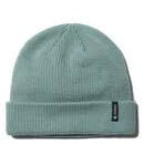 Stance Icon 2 Beanie 2024 - A light gray beanie with a small black logo on the cuff.