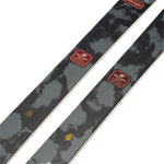 K2 Women's Midnight Ski 2024 features a black design with red accents.