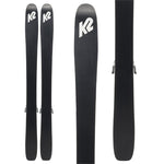 K2 Junior's Mindbender skis with FDT 4.