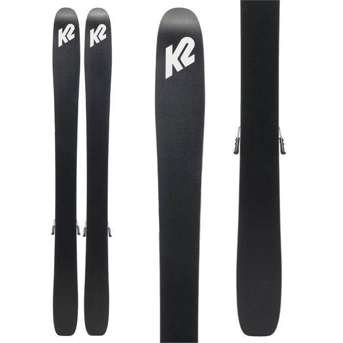 K2 Junior's Mindbender skis with FDT 4.