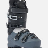 Gray K2 BFC 80 ski boot with black hardware and a distinctive sole design.