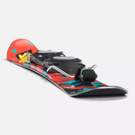 K2 Fatty 85 System ski, 2024 model, features a red and black graphic design.
