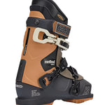K2 Method 2025 ski boots feature a distinctive gray and orange design.