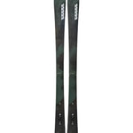 K2 Women's Mindbender 85 skis, 2025 model, feature a black and yellow design.