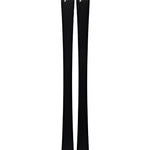 K2 Mindbender 85 women's skis, 2025 model, feature a sleek black design.