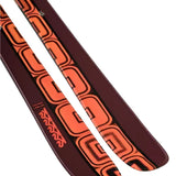 K2 Women's Omen 90 skis 2025 feature a black and red design with white graphics.