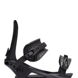 Black K2 Program snowboard binding features a sleek design and visible adjustment levers.