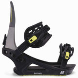 K2 Bond Snowboard Binding 2025 - grey/Lime Angle2