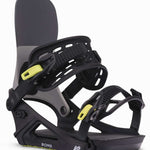 K2 Bond Snowboard Binding 2025 - grey/Lime Angle3
