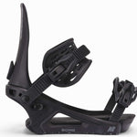 K2 Bond snowboard binding, black with a distinctive angular design.