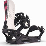 K2 Edition Snowboard Binding 2025 - White/pink/Black Angle1