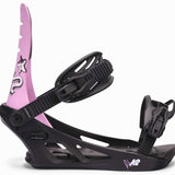 K2 Formula Snowboard Binding 2025 - Pink Angle3